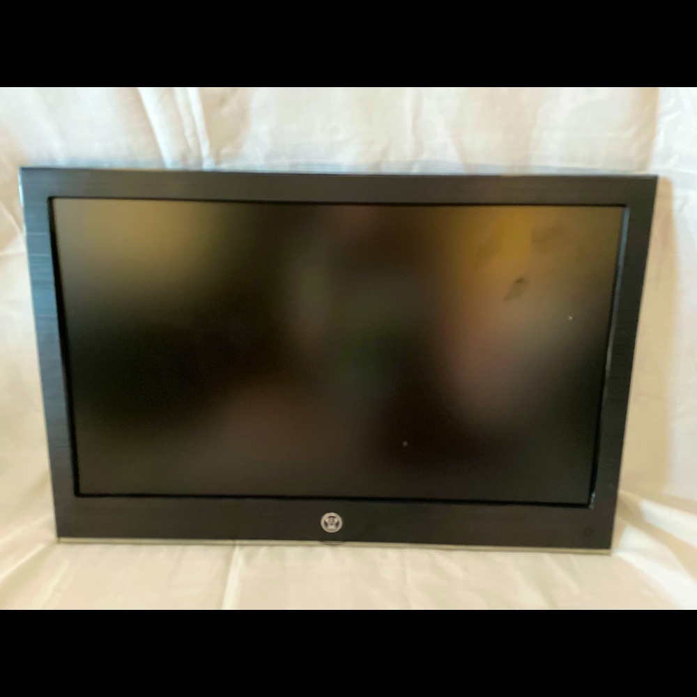 20” small black Tv that can mount to the wall